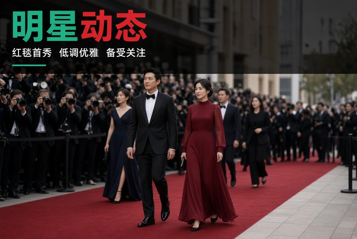 明星公开活动与作品宣传导览